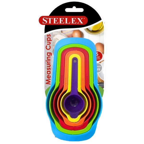 Steelex 6pce Measuring Spoon Set - KITCHEN HAND TOOLS - Beattys of Loughrea