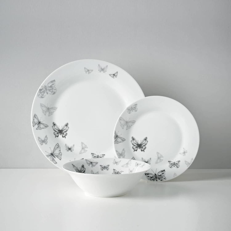 12 Piece Butterfly Dinner Set.