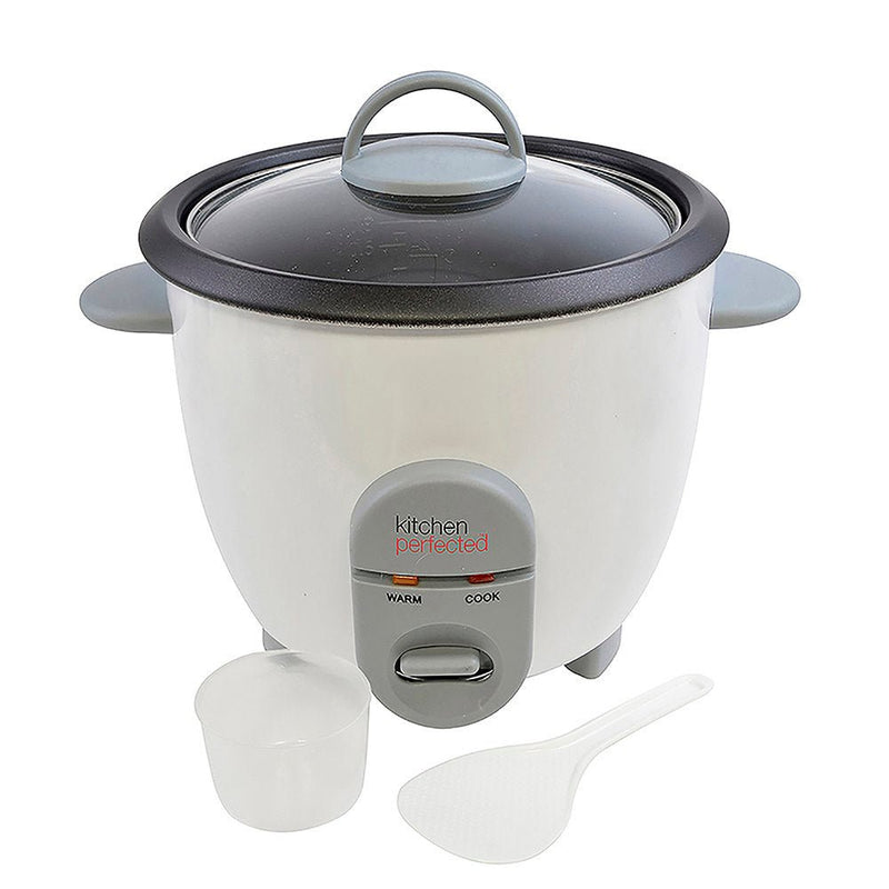 KitchenPerfected 350w 0.8Ltr Automatic Rice Cooker - FOOD STEAMER RICE COOKER SLOW COOKER - Beattys of Loughrea