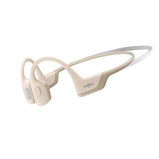 Shokz Openrun Pro Mini Open - Ear Sport Earbuds Beige - HEADPHONES / EARPHONES/ MICROPHONE - Beattys of Loughrea