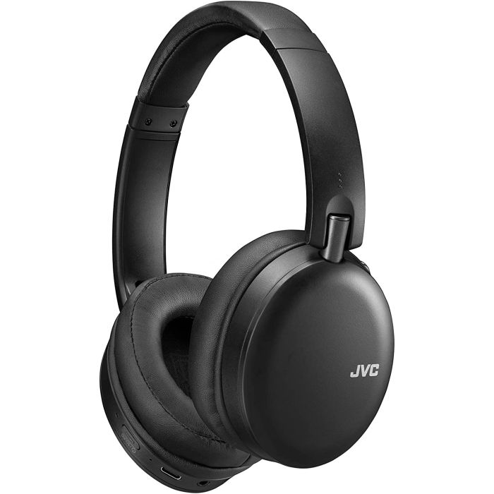 JVC Over Ear Bluetooth Noise Cancelling Headphones - Black | HAS91NBU