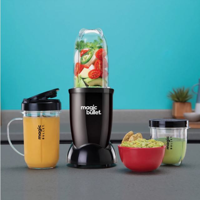 Nutribullet Magic Bullet Deluxe Blender - Black | 02227 - LIQUIDISERS - Beattys of Loughrea