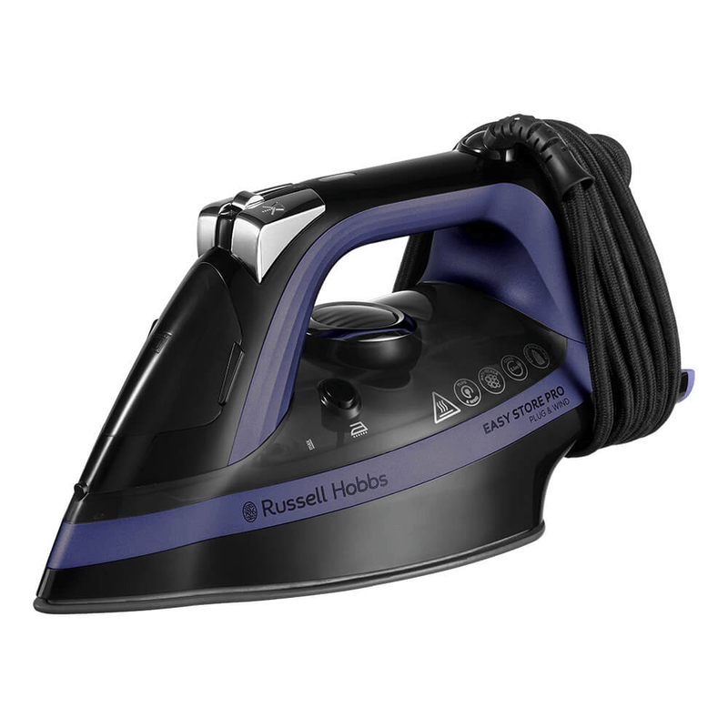 Russell Hobbs Easy Store Pro Plug & Wind Iron 26731 - IRONS - Beattys of Loughrea