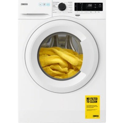 Zanussi ZWF842C3PW 8KG 1400SPIN Washing Machine C MACHINE C - WASHING MACHINE WASHER - Beattys of Loughrea