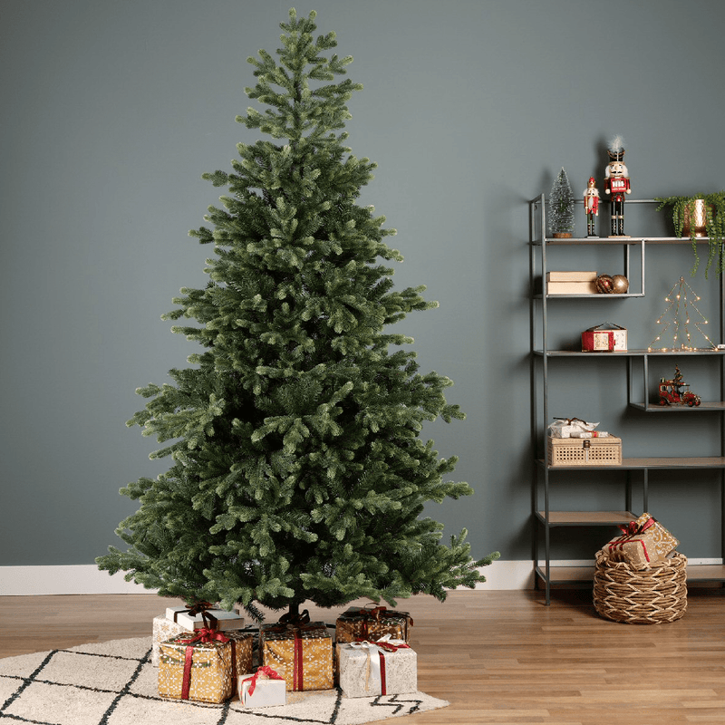 Everlands Geneva Fir Artificial Christmas Tree 2.1m (7ft) - XMAS TREE ARTIFICIAL - Beattys of Loughrea