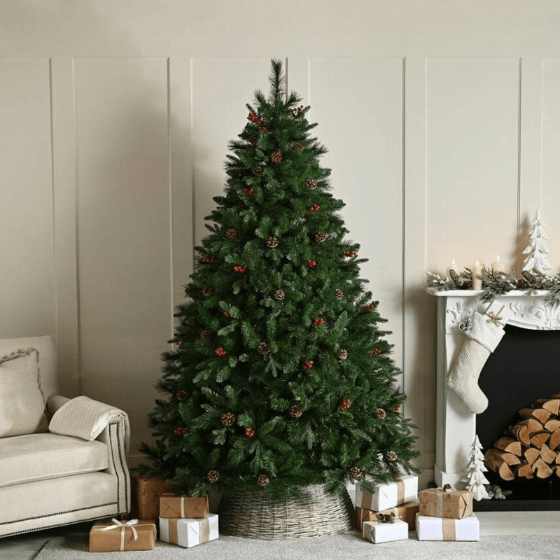 Festive Ben Nevis Christmas Tree 6ft (1.8m) - XMAS TREE ARTIFICIAL - Beattys of Loughrea