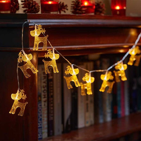 SparkleDeer String Lights - Set of 20 - XMAS LIGHTS LED - Beattys of Loughrea