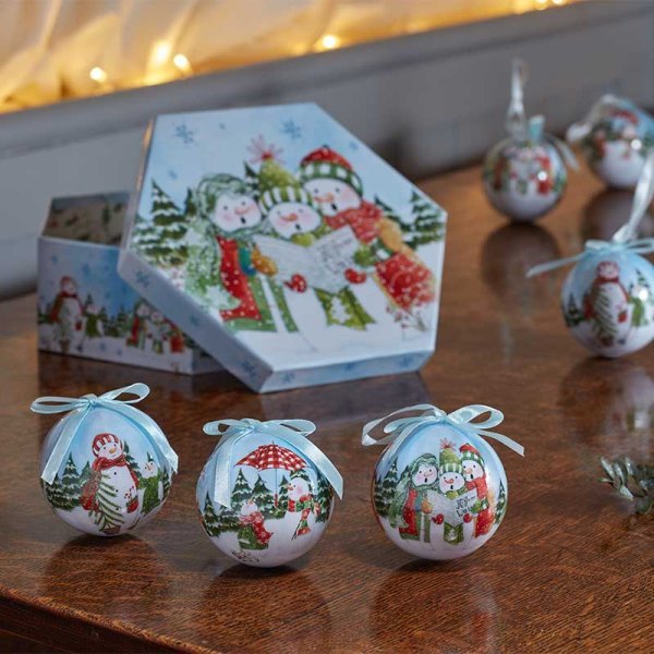 Vintage Baubles - Singing Snowmen, Box 7 - XMAS BAUBLES - Beattys of Loughrea