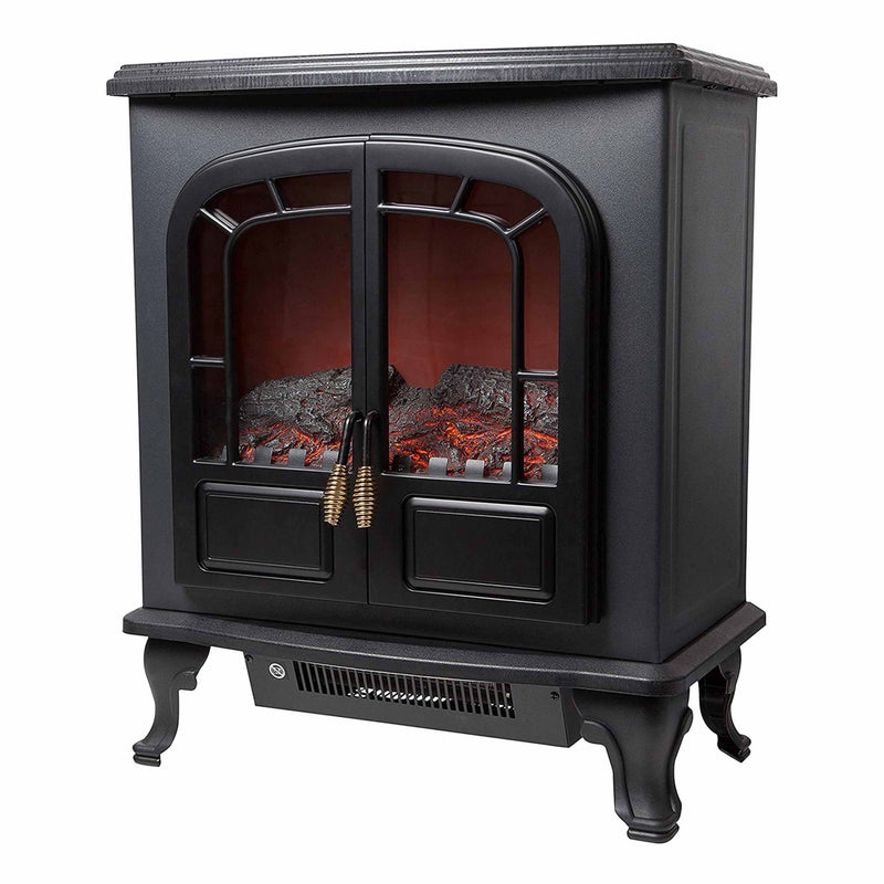 Wingham Electric Double Door Fire Stove - 2Kw