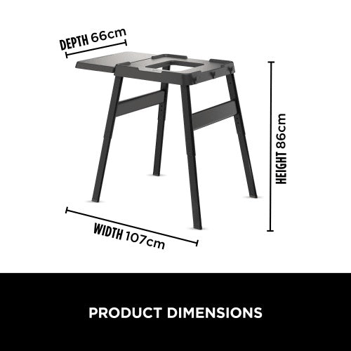 Ninja Woodfire Adjustable Stand 4718J800EUUK - BBQ FUEL BBQ TOOLS, ACCESSORIES , TENT PEGS - Beattys of Loughrea