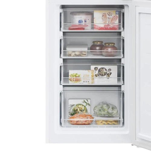 Hoover 176cm 50/50 Fridge Freezer - White | HVCT3L517FWKR - FR/FREEZER MED COMBI 0 - 299L - Beattys of Loughrea