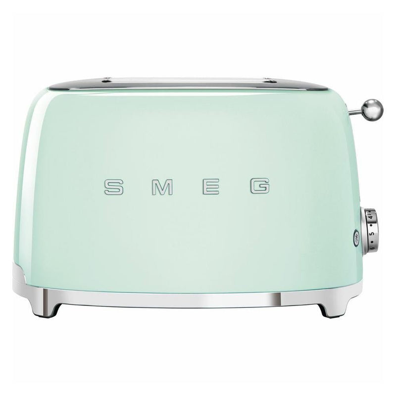 Smeg 50'S Retro Style Aesthetic 2 Slice Toaster - Pastel Green - TOASTERS - Beattys of Loughrea