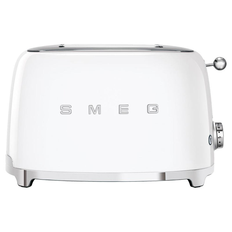 Smeg 50'S Retro Style Aesthetic 2 Slice Toaster White