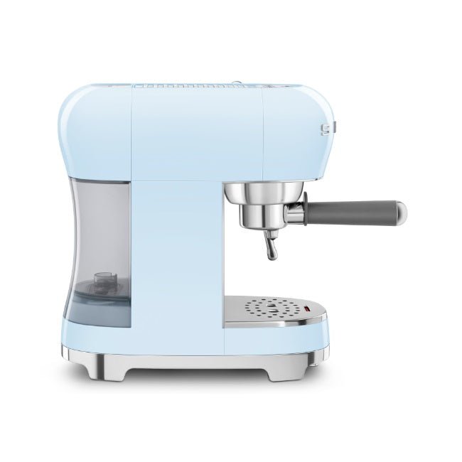 Smeg Pastel Blue Espresso Coffee Machine ECF02PBUK - COFFEE MAKERS / ACCESSORIES - Beattys of Loughrea