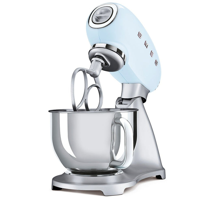 Smeg 50’s Style Stand Mixer Pastel Blue - IRONS - Beattys of Loughrea