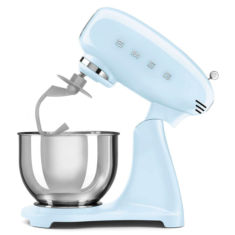 Smeg SMF03PBUK Stand Mixer in Pastel Blue - IRONS - Beattys of Loughrea