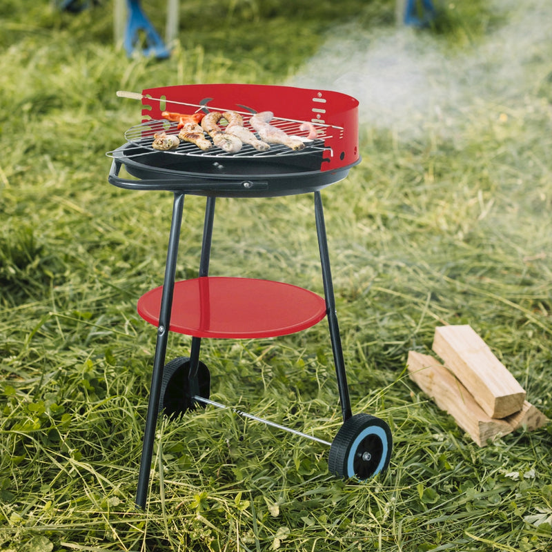 Redwood 17" Leisure Round BBQ - BBQ - CHARCOAL - Beattys of Loughrea