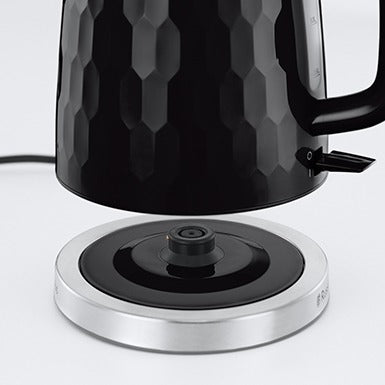 Russell Hobbs Honeycomb Kettle 1.7L Black 26051 - KETTLES - Beattys of Loughrea