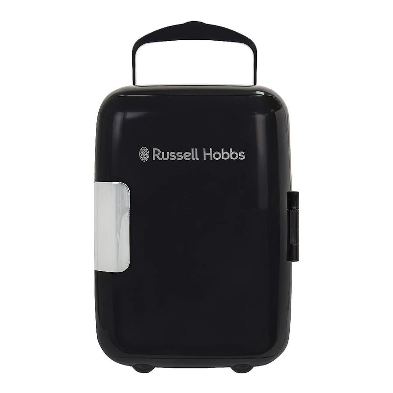 Russell Hobbs 4L Portable Mini Cooler & Warmer Black RH4CLR1001B - FRIDGE PORTABLE/ CAMPING - Beattys of Loughrea