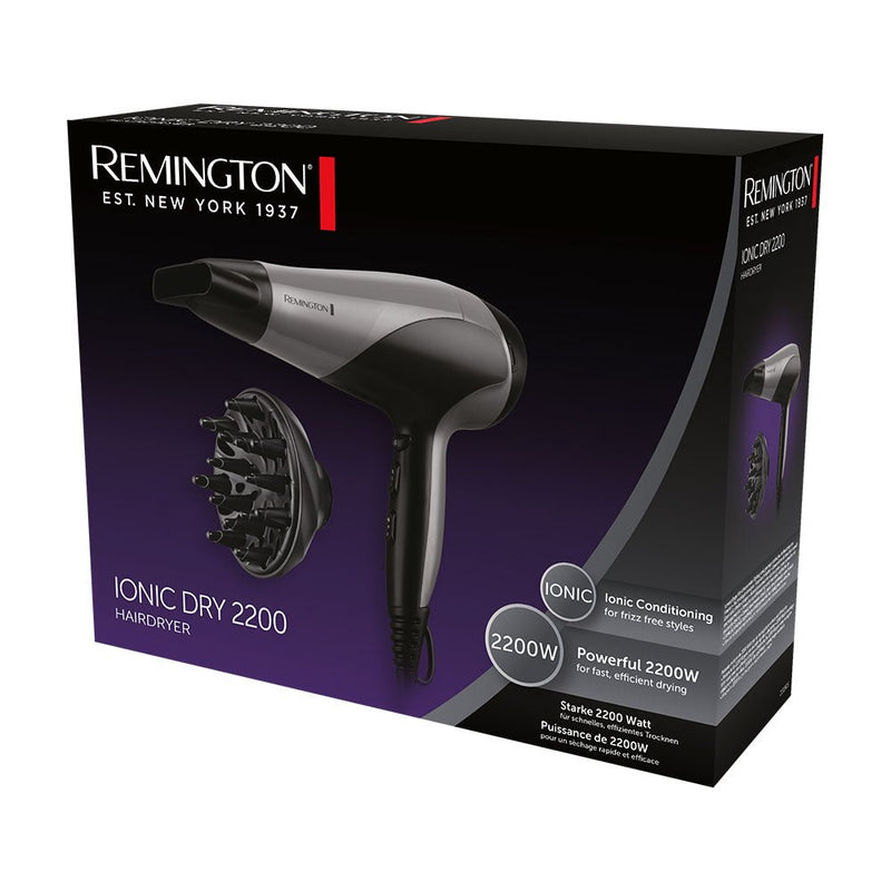 Remington Dryer Ionic 2200w D3190S - HAIR DRYER - Beattys of Loughrea