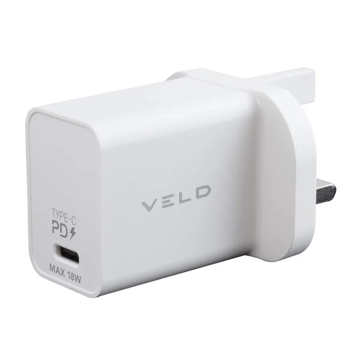 Veld Super Fast Type - C Wall Charger 20W - USB PC ACCESSORIES - Beattys of Loughrea