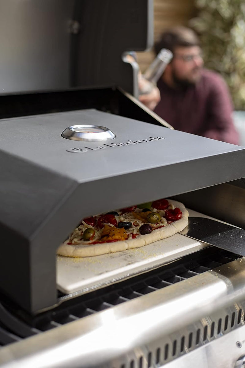 La Hacienda 56293 BBQ Pizza Oven Black