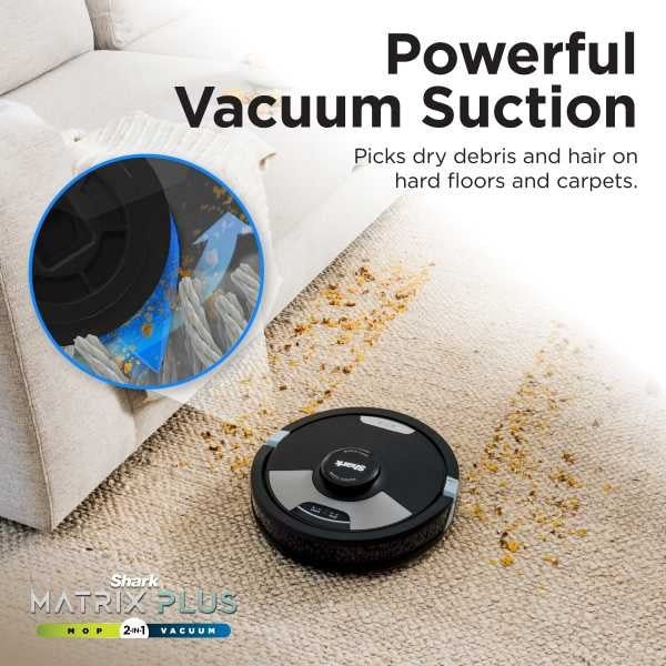 Shark Matrix Plus 2 - in - 1 Self - Empty Robot Vacuum & Mop RV2620WAUK - ROBOT VACUUM CLEANER - Beattys of Loughrea