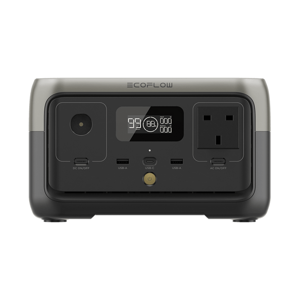 EcoFlow River 2 Portable Power Station | ZMR600 - B - UK - USB PC ACCESSORIES - Beattys of Loughrea