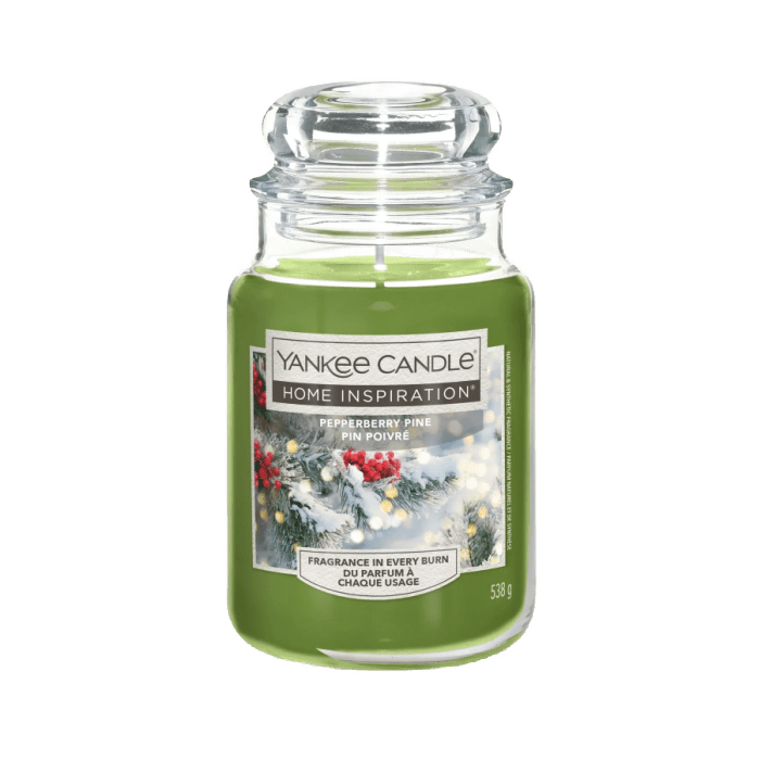 Pepperberry Pine Home Inspirations Large Yankee Candle 538g - CANDLES - Beattys of Loughrea