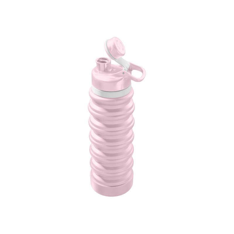 Rebottle Cellularline Collapsible Bottle 750ml Light Pink - FLASKS - Beattys of Loughrea