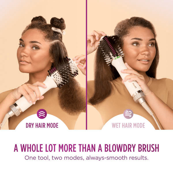 Shark SmoothStyle Hot Brush & Smoothing Comb HT202UK - CURLERS/CRIMPERS/STRAIGHTENERS - Beattys of Loughrea