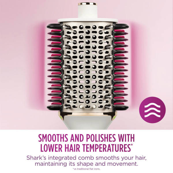 Shark SmoothStyle Hot Brush & Smoothing Comb HT202UK - CURLERS/CRIMPERS/STRAIGHTENERS - Beattys of Loughrea