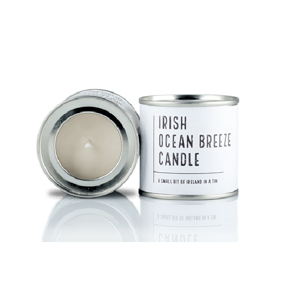 Irish Candle Tin Small - Ocean Breeze - CANDLES - Beattys of Loughrea