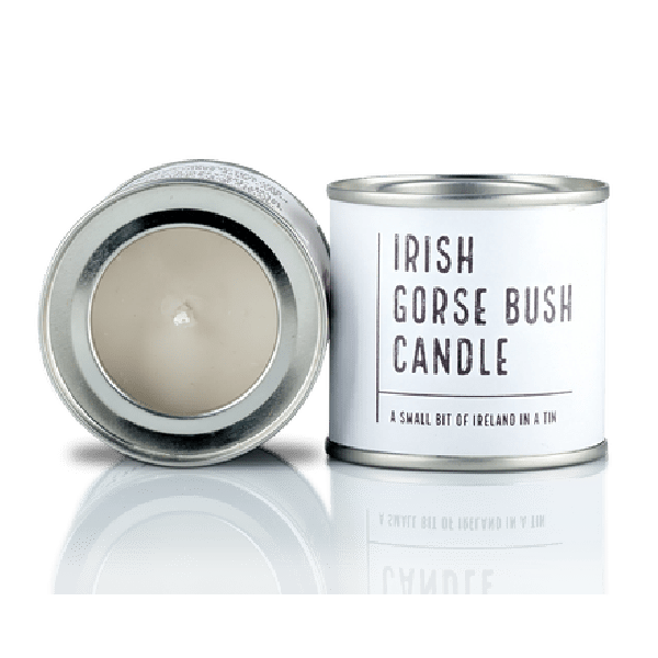 Irish Candle Tin Large - Gorse Bush - CANDLES - Beattys of Loughrea