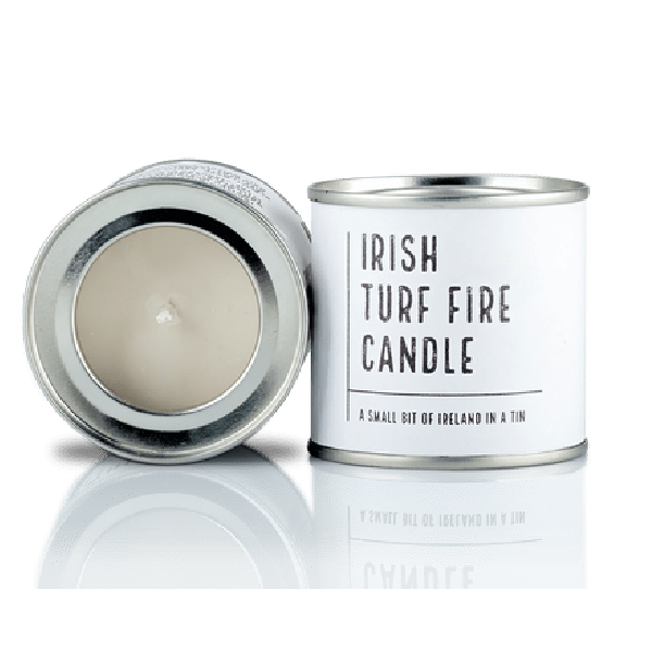 Irish Candle Tin Large - Turf Fire - CANDLES - Beattys of Loughrea