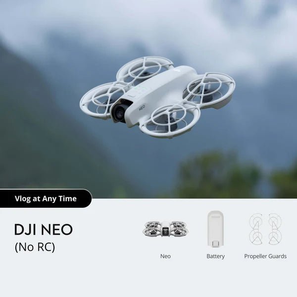 DJI Neo Fly More Combo Kit Compact Drone | CP.FP.00000185.01 - CAMERA DRONE - Beattys of Loughrea