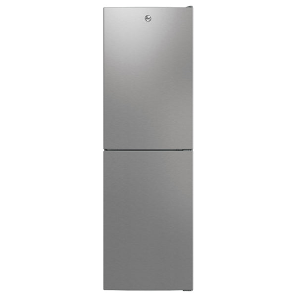 Hoover 252L 50/50 Low Frost Freestanding Fridge Freezer Silver - FR/FREEZER MED COMBI 0 - 299L - Beattys of Loughrea