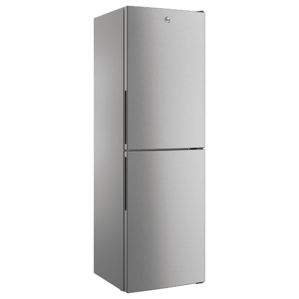 Hoover 252L 50/50 Low Frost Freestanding Fridge Freezer Silver - FR/FREEZER MED COMBI 0 - 299L - Beattys of Loughrea