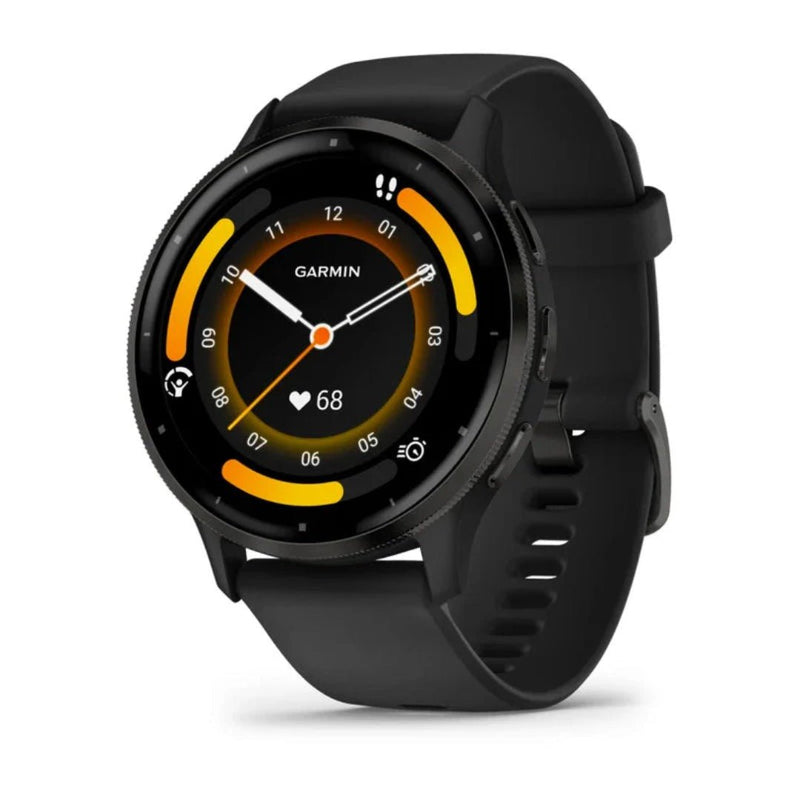 Garmin Venu 3 Smartwatch - Slate Black | 49 - GAR - 010 - 02784 - 01 - SMARTWATCH, FITBIT - Beattys of Loughrea