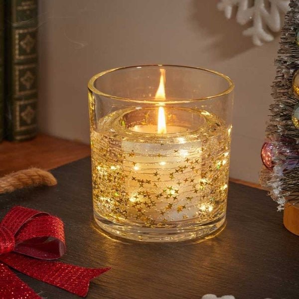 Firefly Candle in Glass Jar - XMAS CANDLES - Beattys of Loughrea