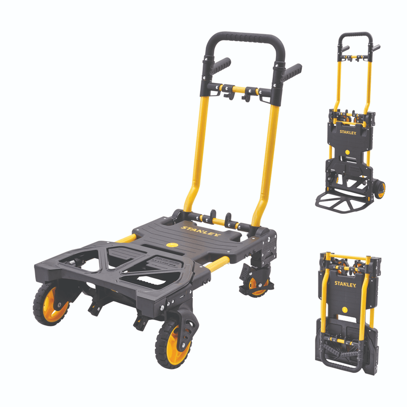 Stanley 2 in 1 Folding Hand Truck/Trolley - WHEELBARROW / HANDTRUCK - Beattys of Loughrea