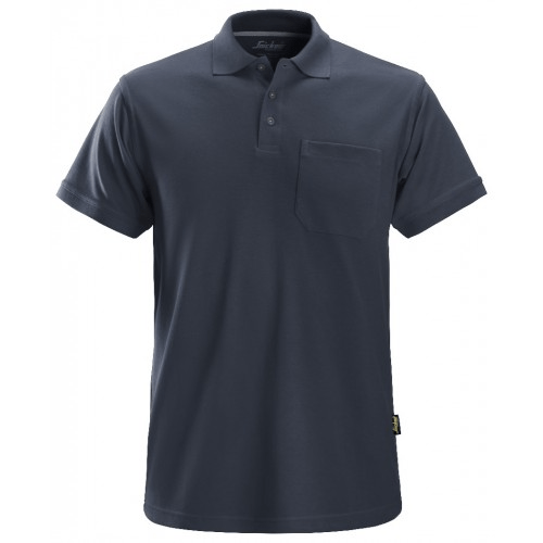 Snickers 2708 Classic Polo Shirt Navy Medium - ADULT CLOTHING (NOT WORKWEAR) - Beattys of Loughrea