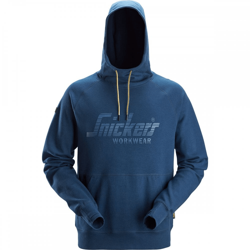 Snickers Logo Hoodie 2894 Deep Blue - Size X - Large - ADULT CLOTHING (NOT WORKWEAR) - Beattys of Loughrea