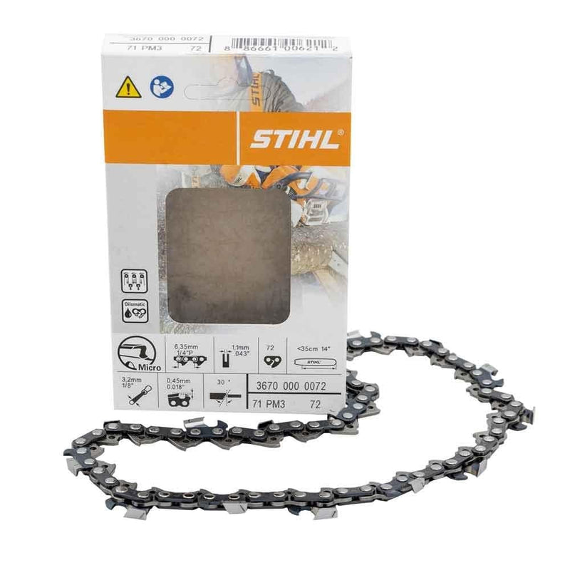 Stihl 14In Cut Chain 30Cm 1.1Mm043 ¼In 36700000072