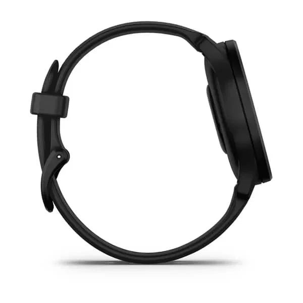 Garmin Vivomove Sport Fitness Tracker - Black Case and Silicone Band