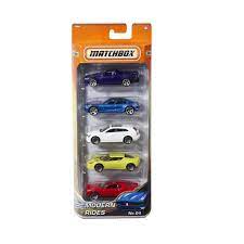 Matchbox 5Pk Window Box Assorted - CARS/GARAGE/TRAINS - Beattys of Loughrea