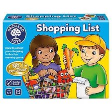 Shopping List Game - BOARD GAMES / DVD GAMES - Beattys of Loughrea