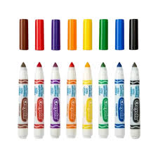 Crayola Pk8 Ultra Clean Washable Broad Markers - ART & CRAFT/MAGIC/AIRFIX - Beattys of Loughrea