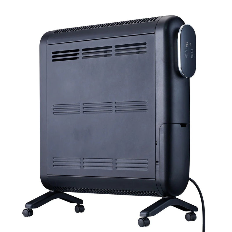 De Vielle LED and WIFI Oil Free Radiator Heater 1500W - Black | DEV011248 - OIL FILLED HEATER - Beattys of Loughrea