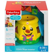 Fisher Price Cookie Shape Surprise - BABY TOYS - Beattys of Loughrea